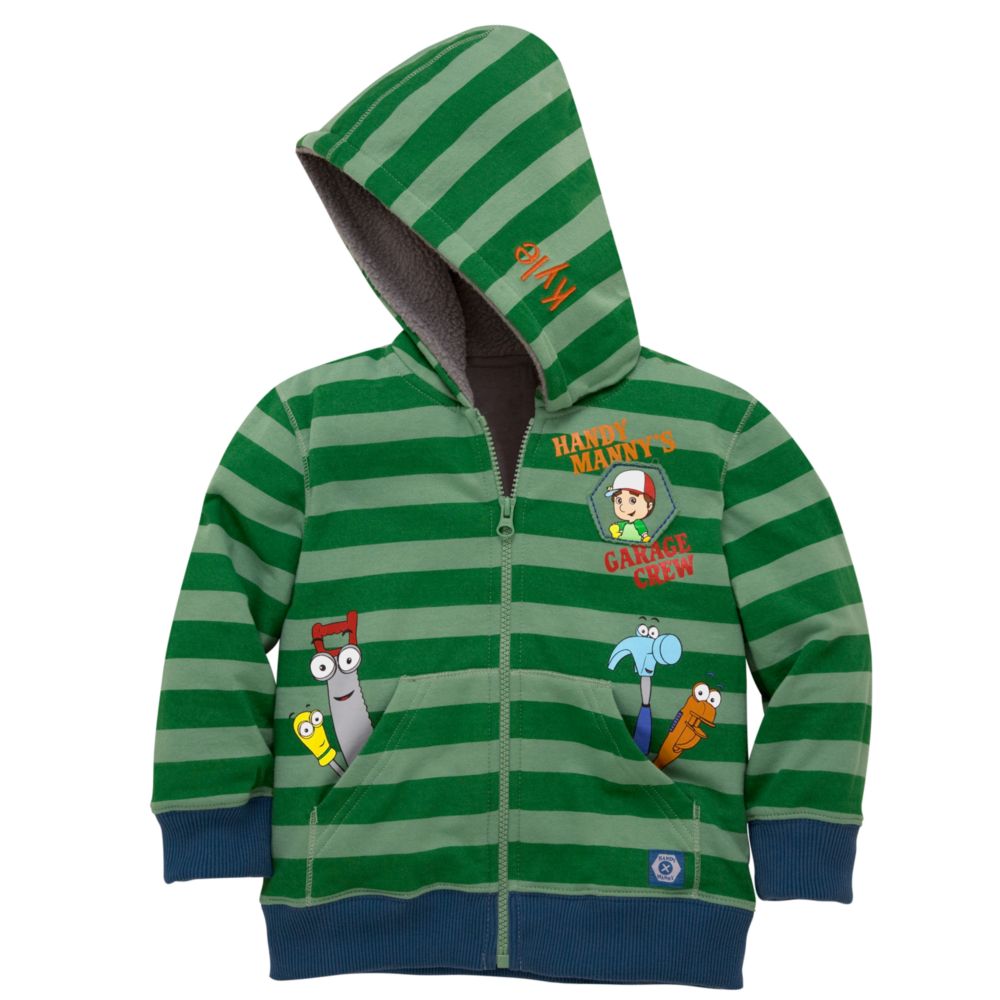 Personalized Handy Manny Jacket for Toddler Boys