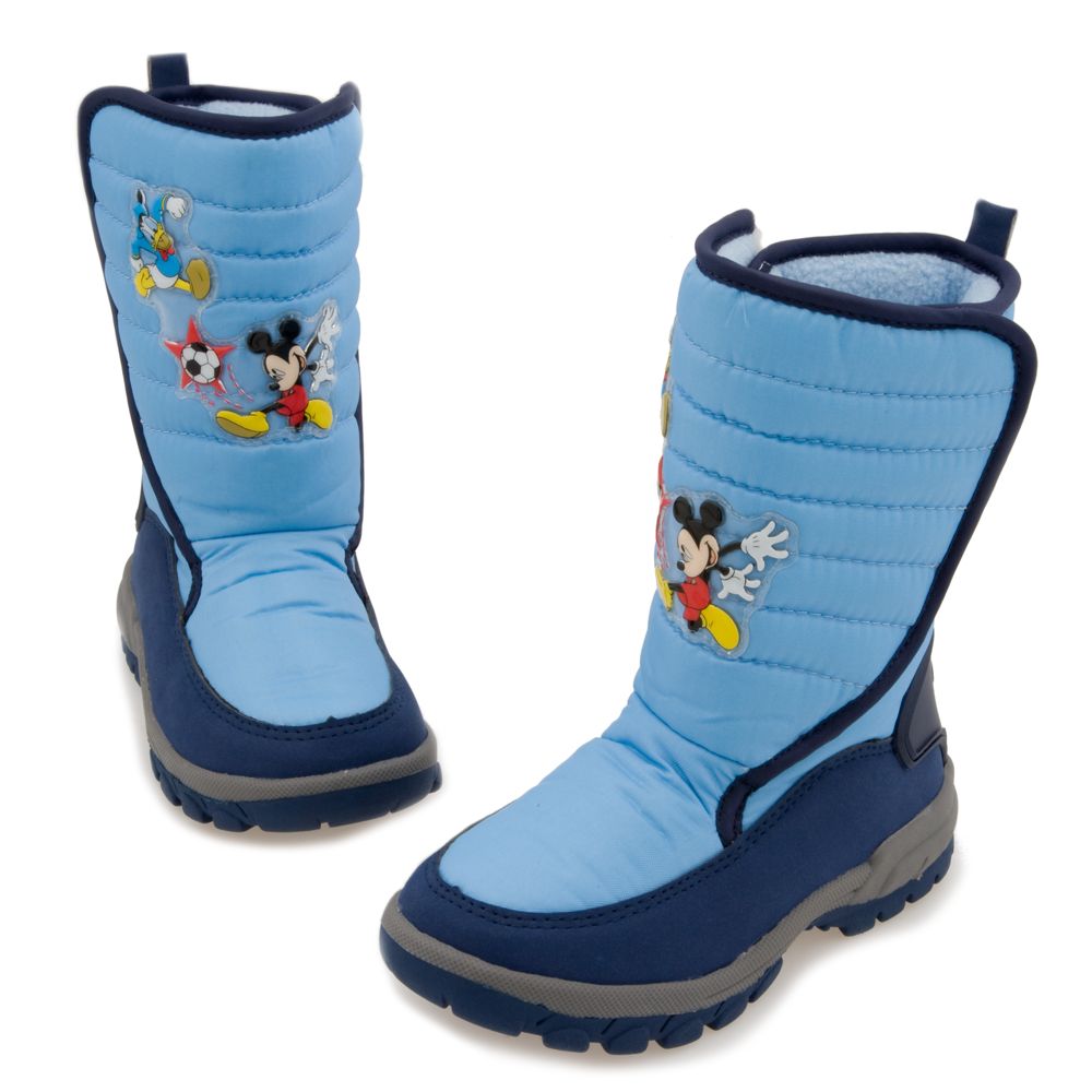 Mickey Mouse Boots for Toddler Boys
