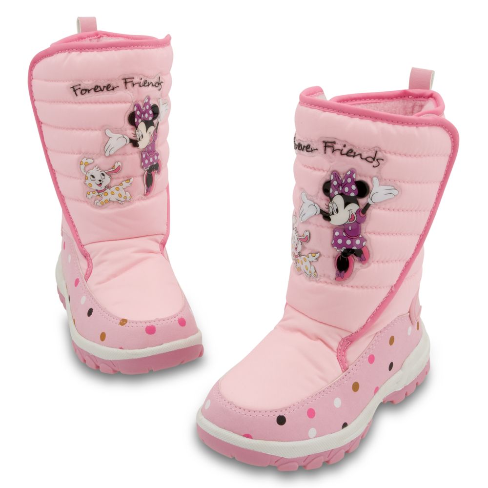 Minnie Mouse Boots for Toddler Girls