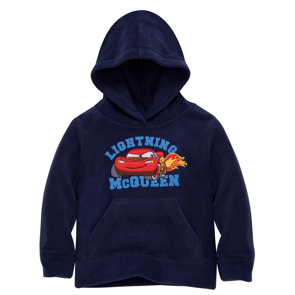 Lightning McQueen Fleece Hoodie for Boys