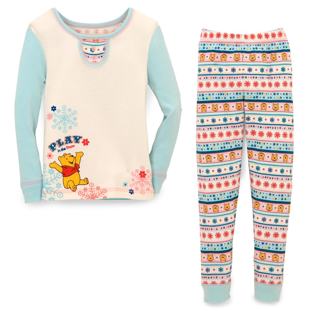 Pooh PJ Pal / Pajamas for Toddler Girls