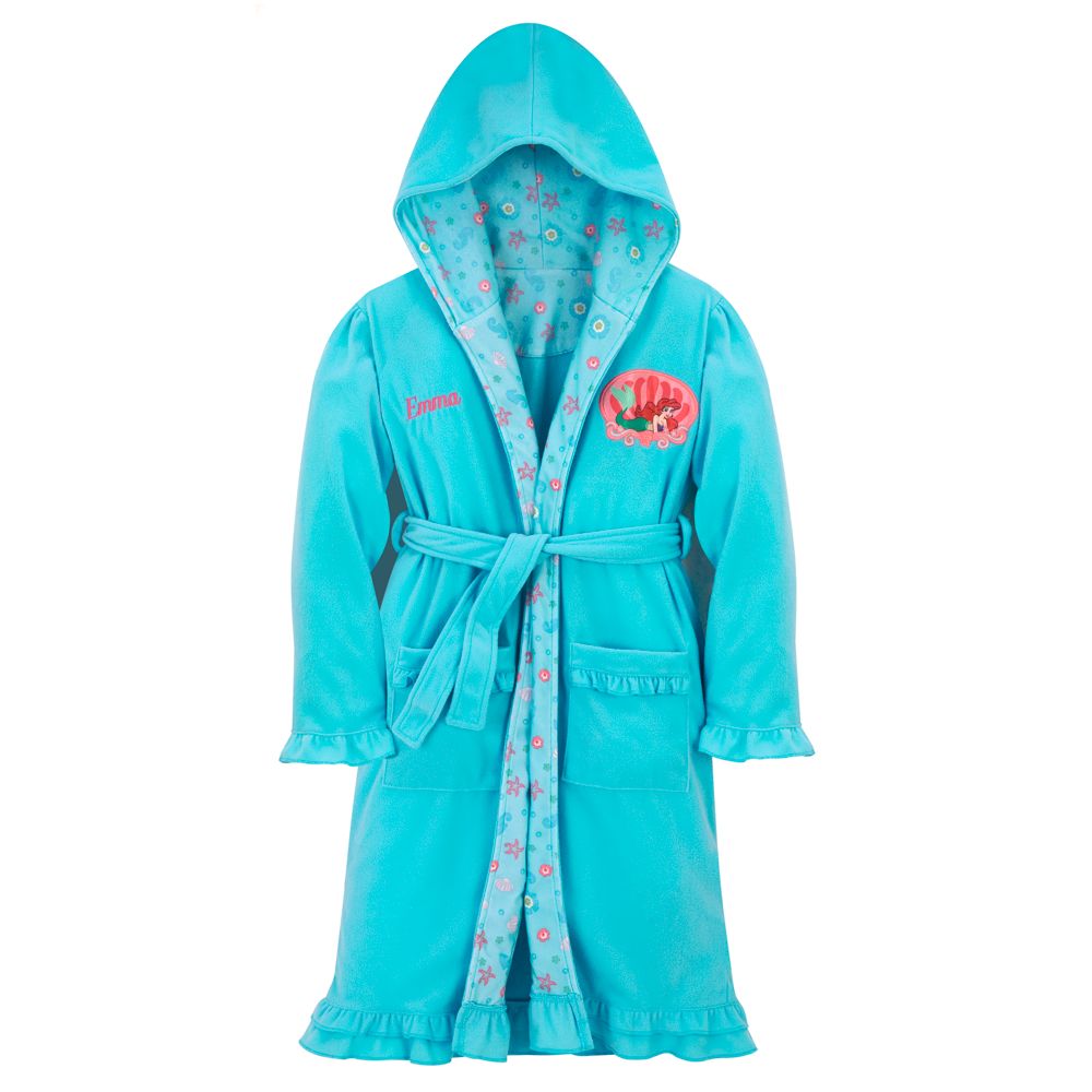 Personalized Fleece Ariel Robe for Girls