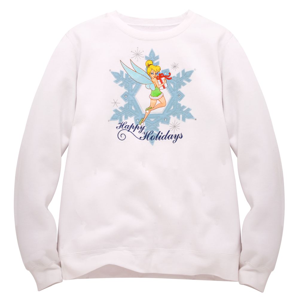 Holiday Tinker Bell Sweatshirt for Women