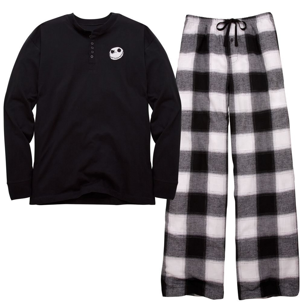 Henley Jack Skellington Pajamas for Adults
