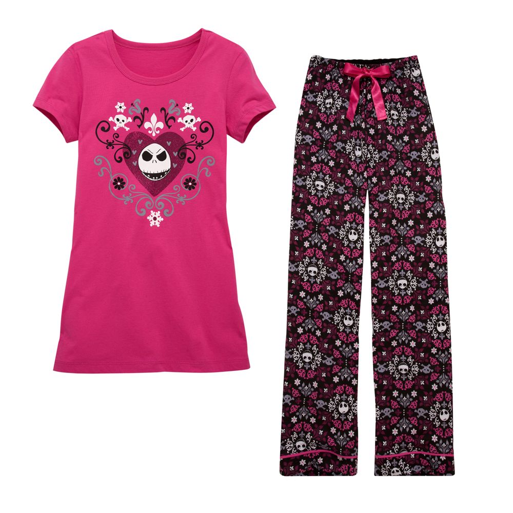2-Pc. Tim Burton's The Nightmare Before Christmas Pajama Set for Women
