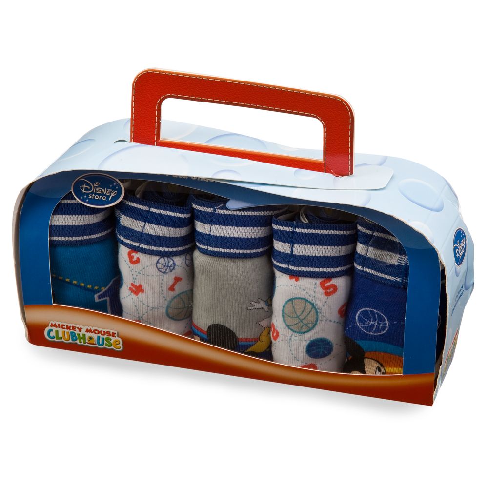 5-Pack Mickey Mouse Clubhouse Underwear Set for Boys