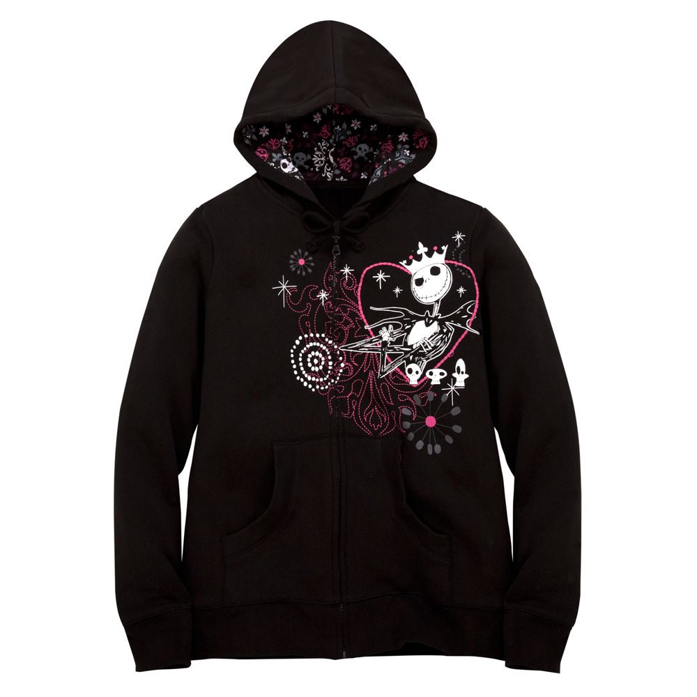 Tim Burton's The Nightmare Before Christmas Hoodie for Women