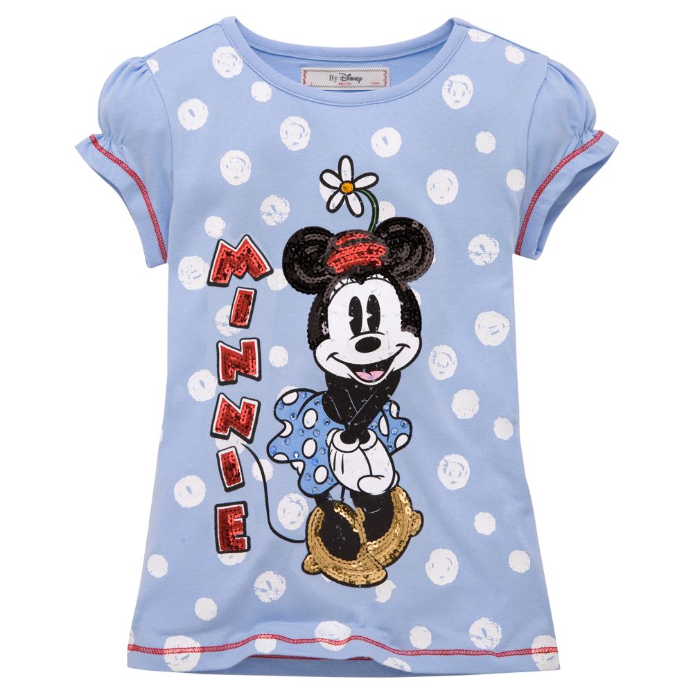 Minnie Mouse Bling Tee for Girls