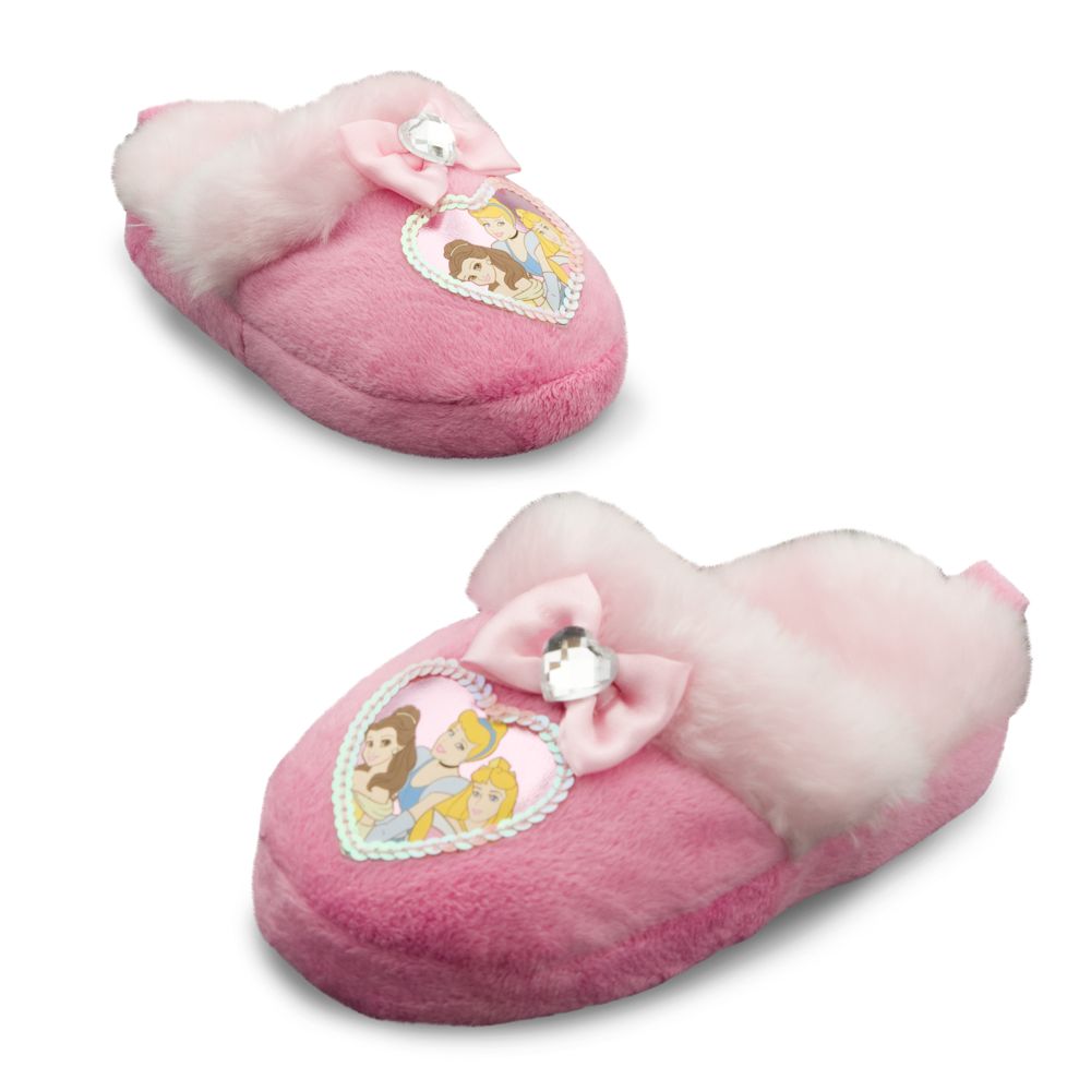 Disney Princess Plush Slippers for Girls
