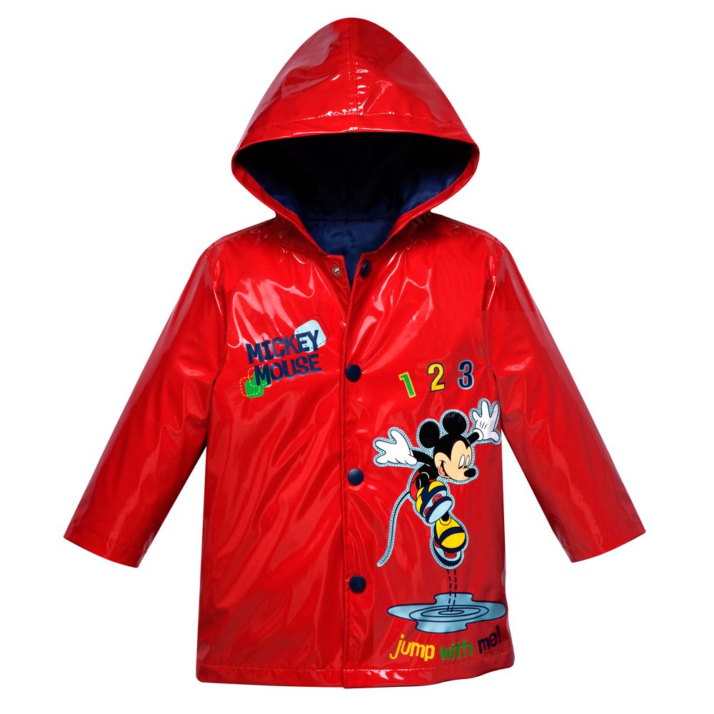 Mickey Mouse Raincoat for Toddler Boys