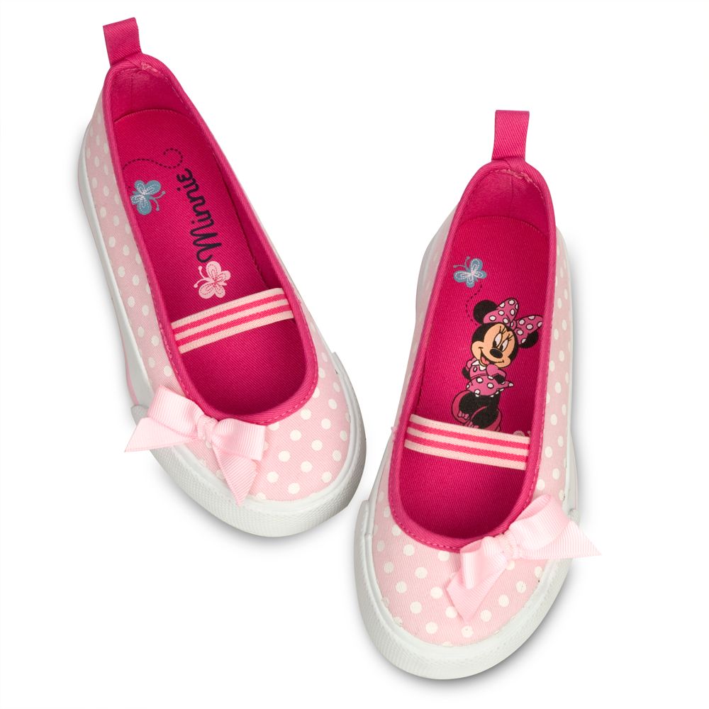 Polka Dot Minnie Mouse Shoes for Girls
