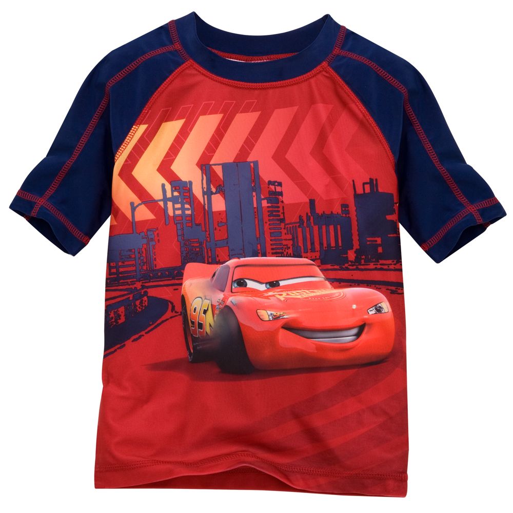 Lightning McQueen Rashguard for Boys