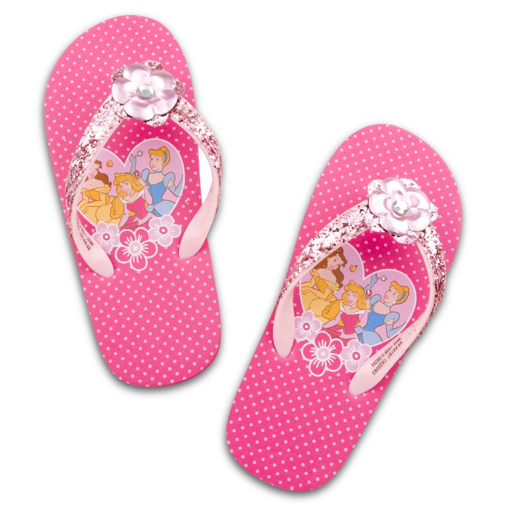 Disney Princess Flip Flops for Girls