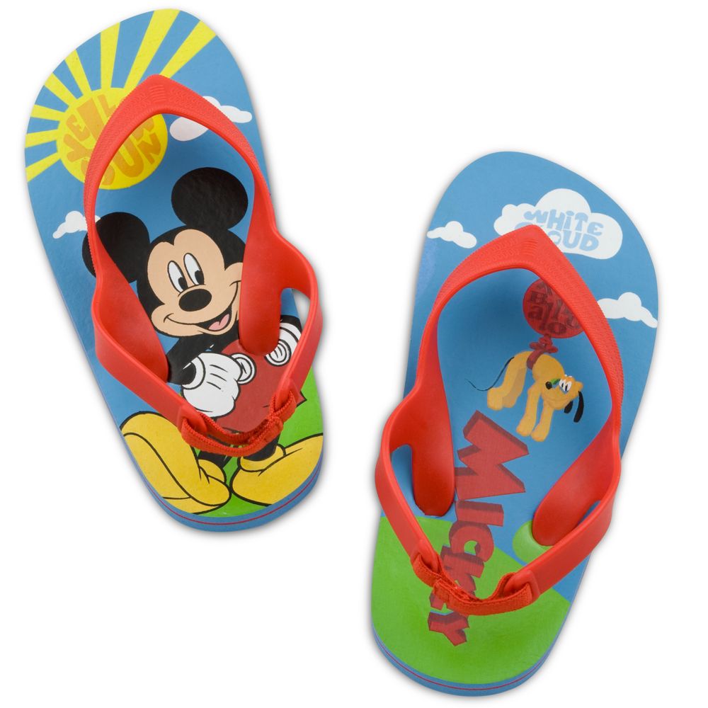 Mickey Mouse Flip Flops for Toddlers