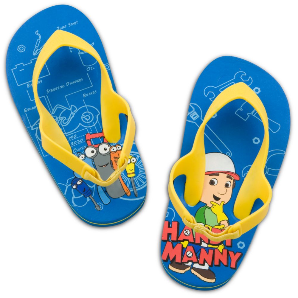 Handy Manny Flip Flops for Toddlers