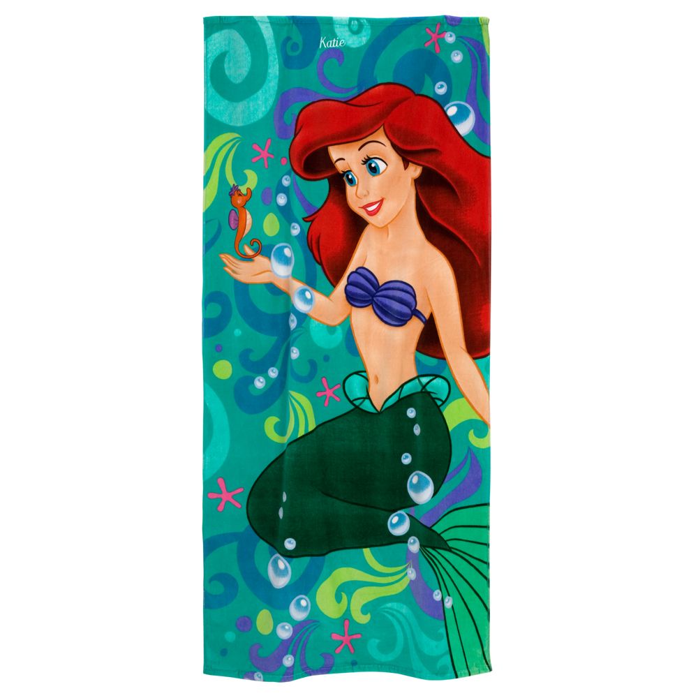 Personalized Ariel Beach Towel