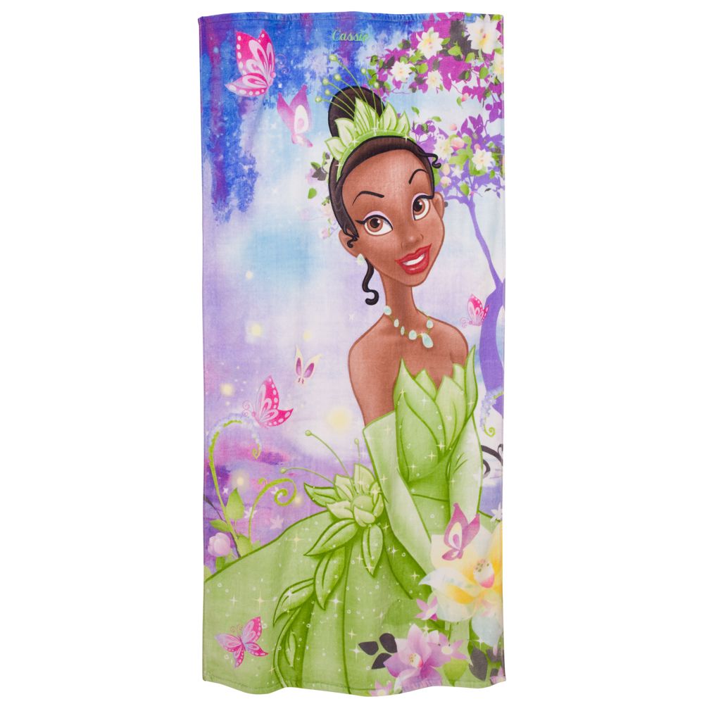 Personalized The Princess and the Frog Beach Towel