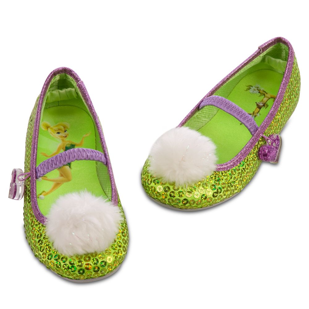 Glittering Tinker Bell Shoes for Girls