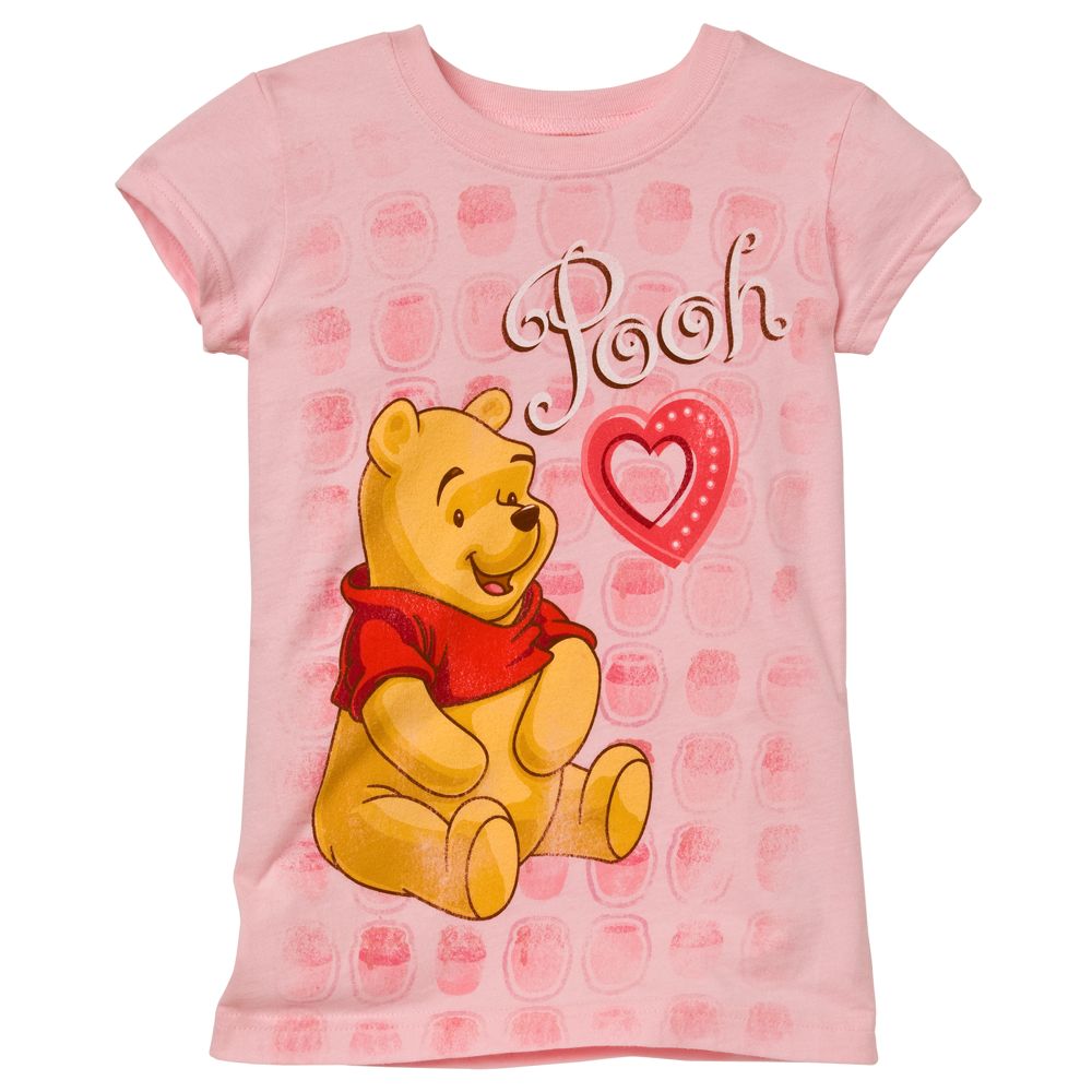 Hunny Winnie The Pooh Tee for Girls
