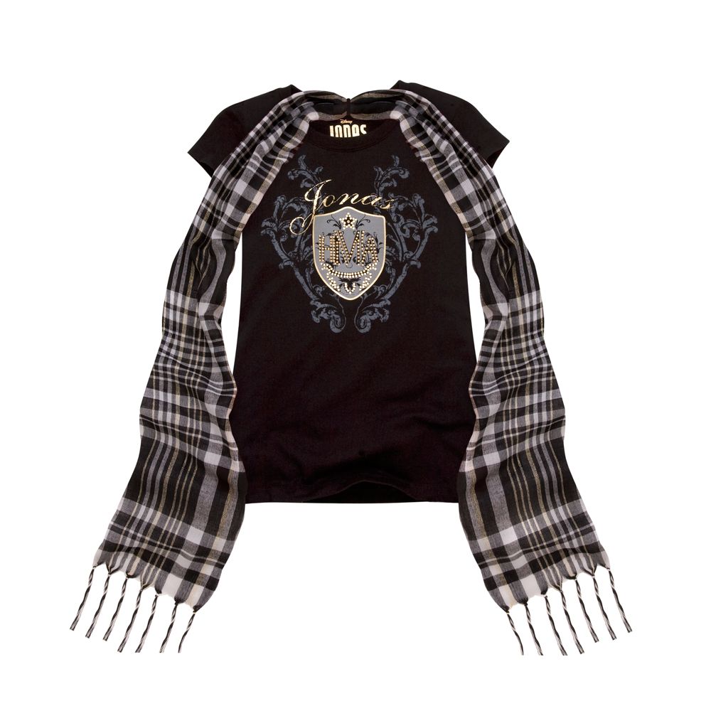 Crest JONAS Tee with Scarf for Girls