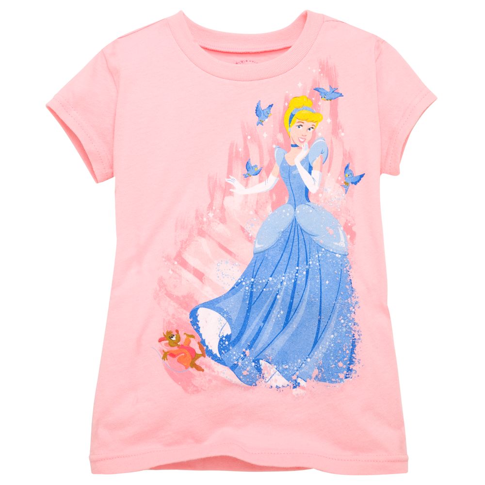 3 FOR Sparkling Cinderella Tee for Girls