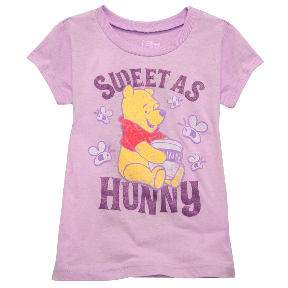 Sweet as Hunny'' Winnie the Pooh Tee for Girls
