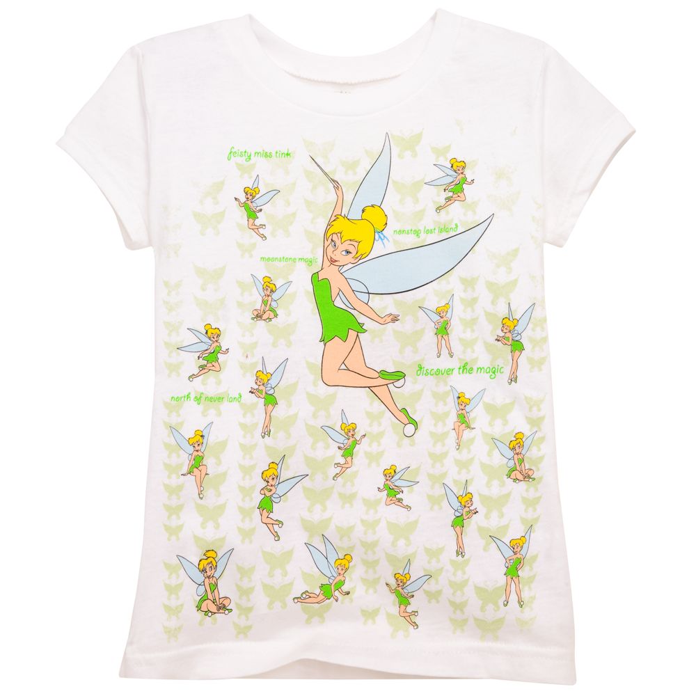 Collage Tinker Bell Tee for Girls