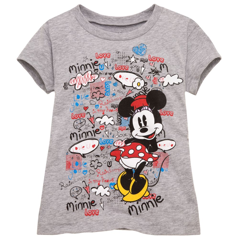 Love U Minnie Mouse Tee for Girls