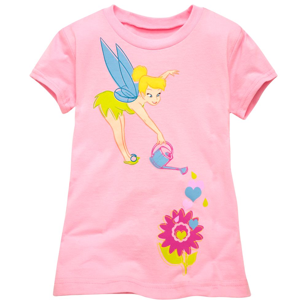 Organic Cotton Tinker Bell Tee for Girls