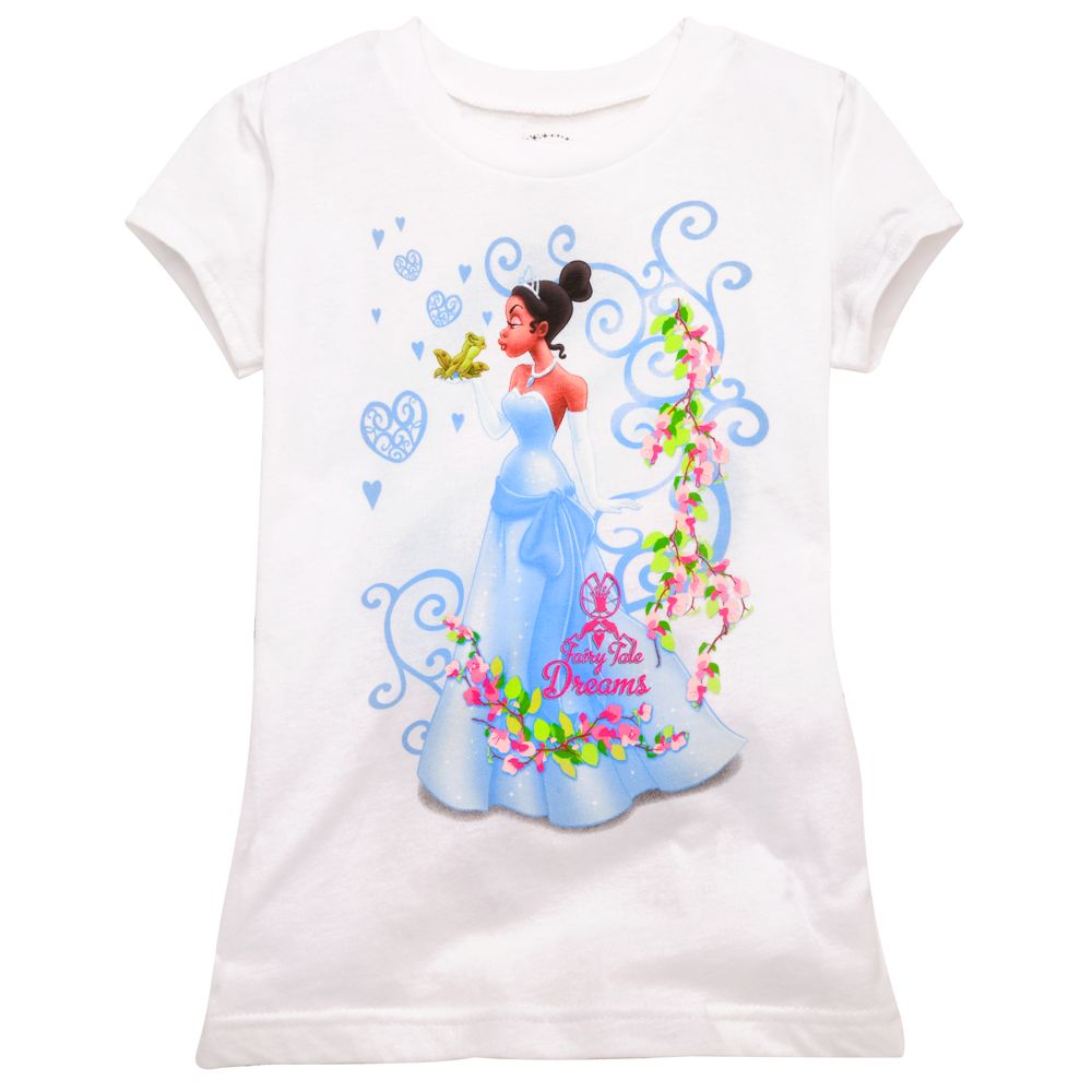 Fairy Tale Dreams'' The Princess and the Frog Tee for Girls