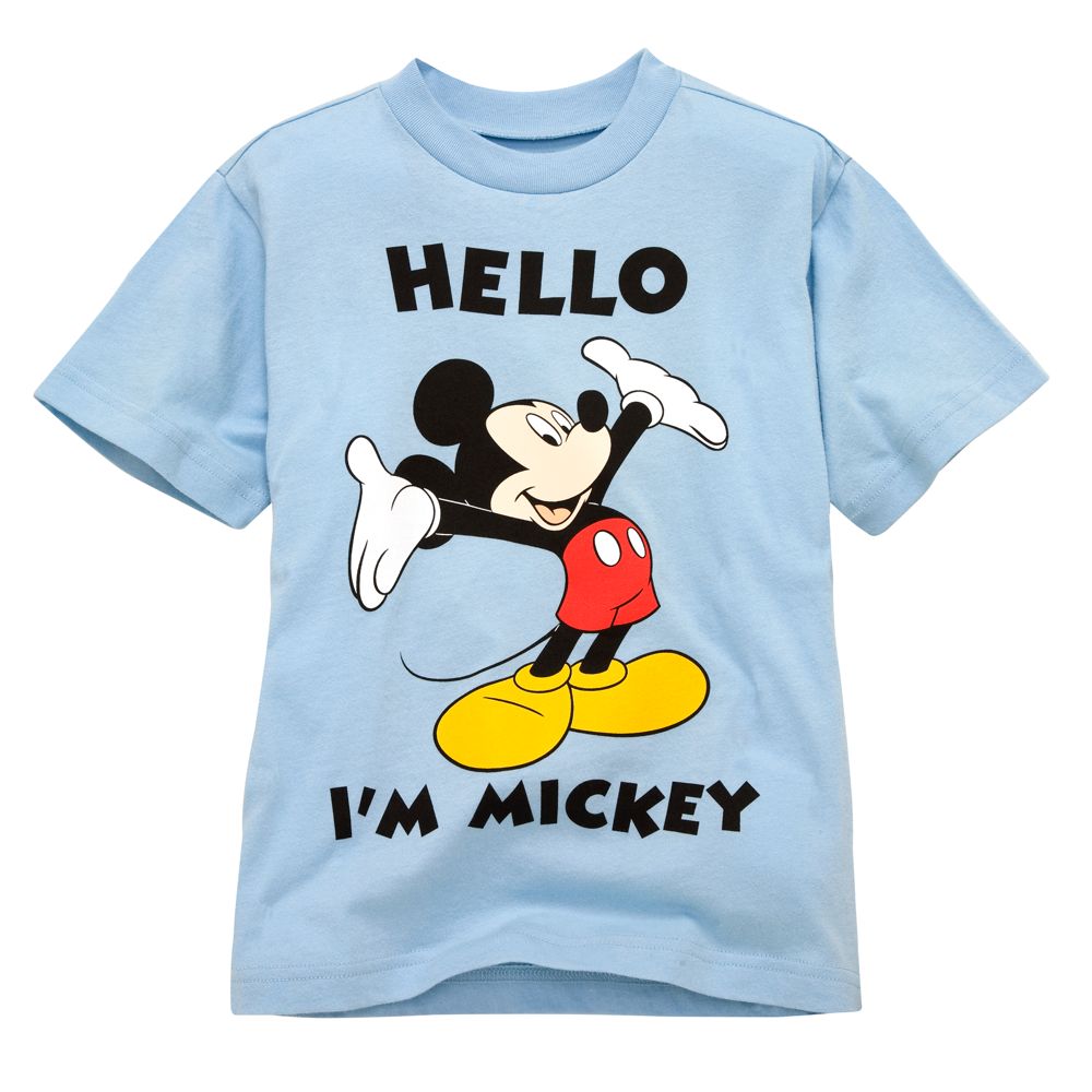 3 FOR Hello Mickey Mouse Tee for Boys
