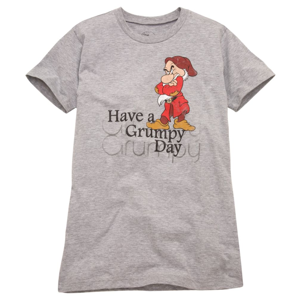2 FOR Glitter Grumpy Tee for Women