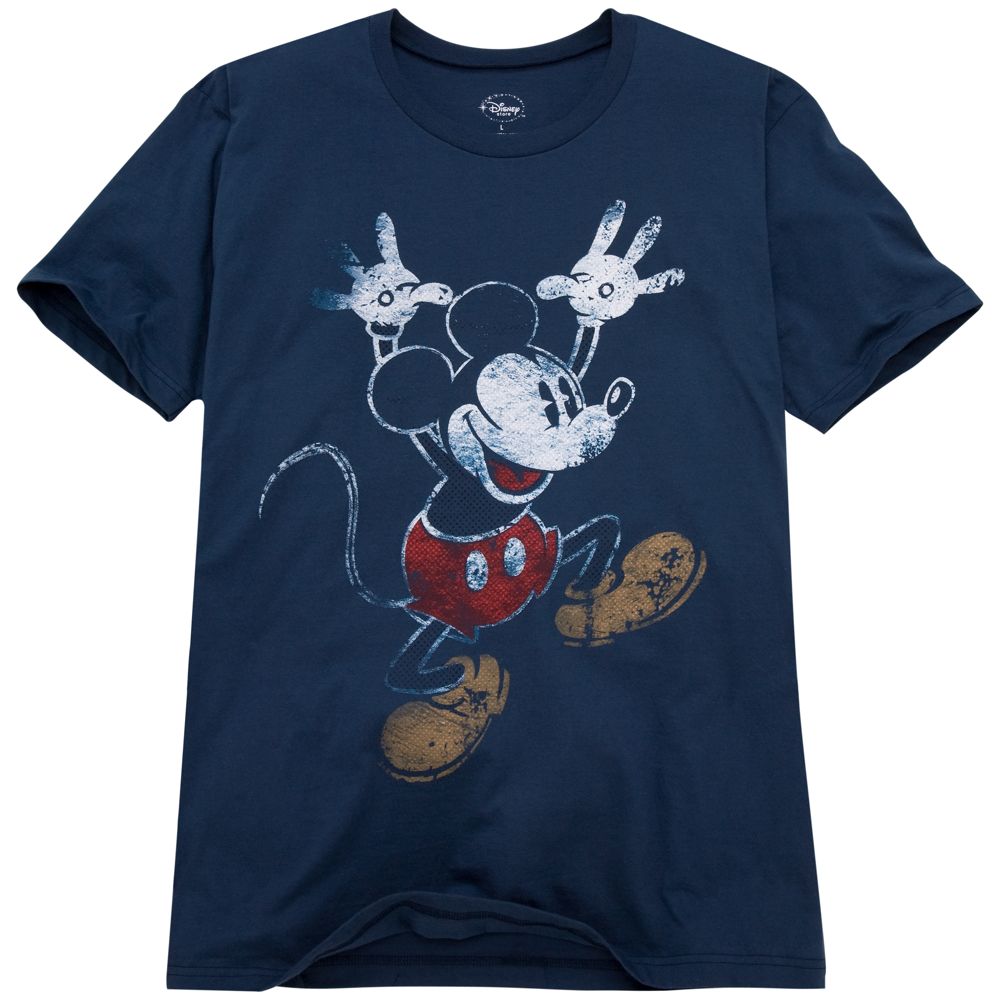 Mischievous Mickey Mouse Tee for Men