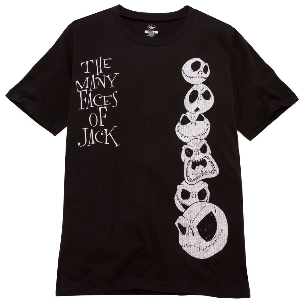 2 FOR The Many Faces of Jack Skellington Tee for Men