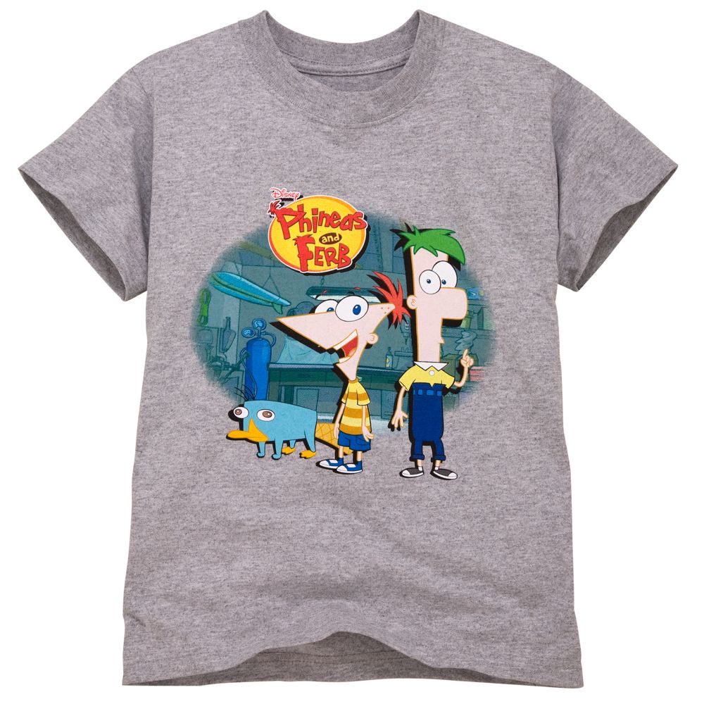 Phineas and Ferb Tee for Boys