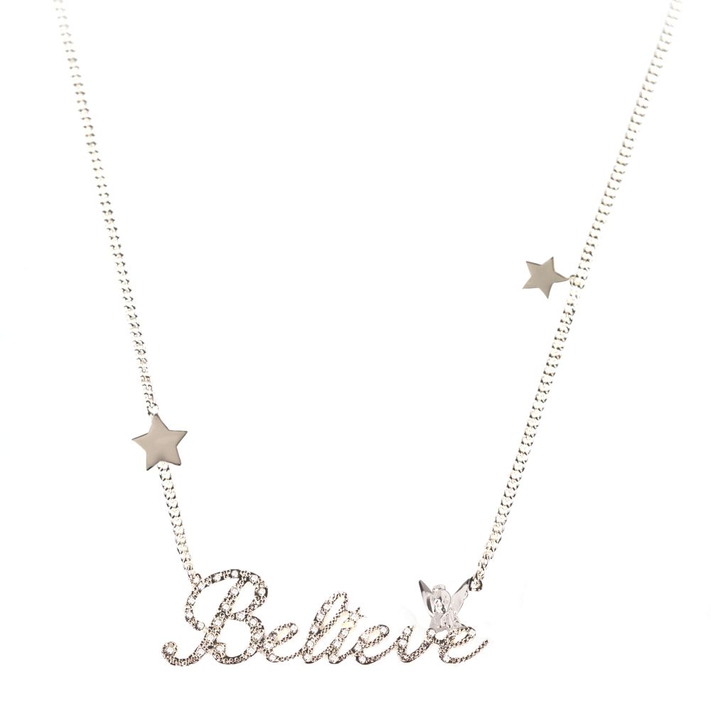 ''Believe'' Tinker Bell Necklace by Disney Couture