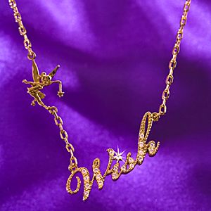 Wish Tinker Bell Necklace by Disney Couture