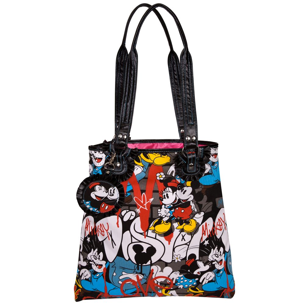 Minnie and Mickey Mouse Tote Bag by Disney Couture