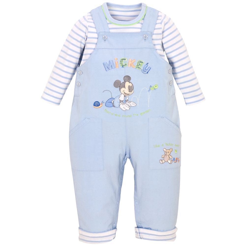 Mickey Mouse Overalls and Shirt for Infants