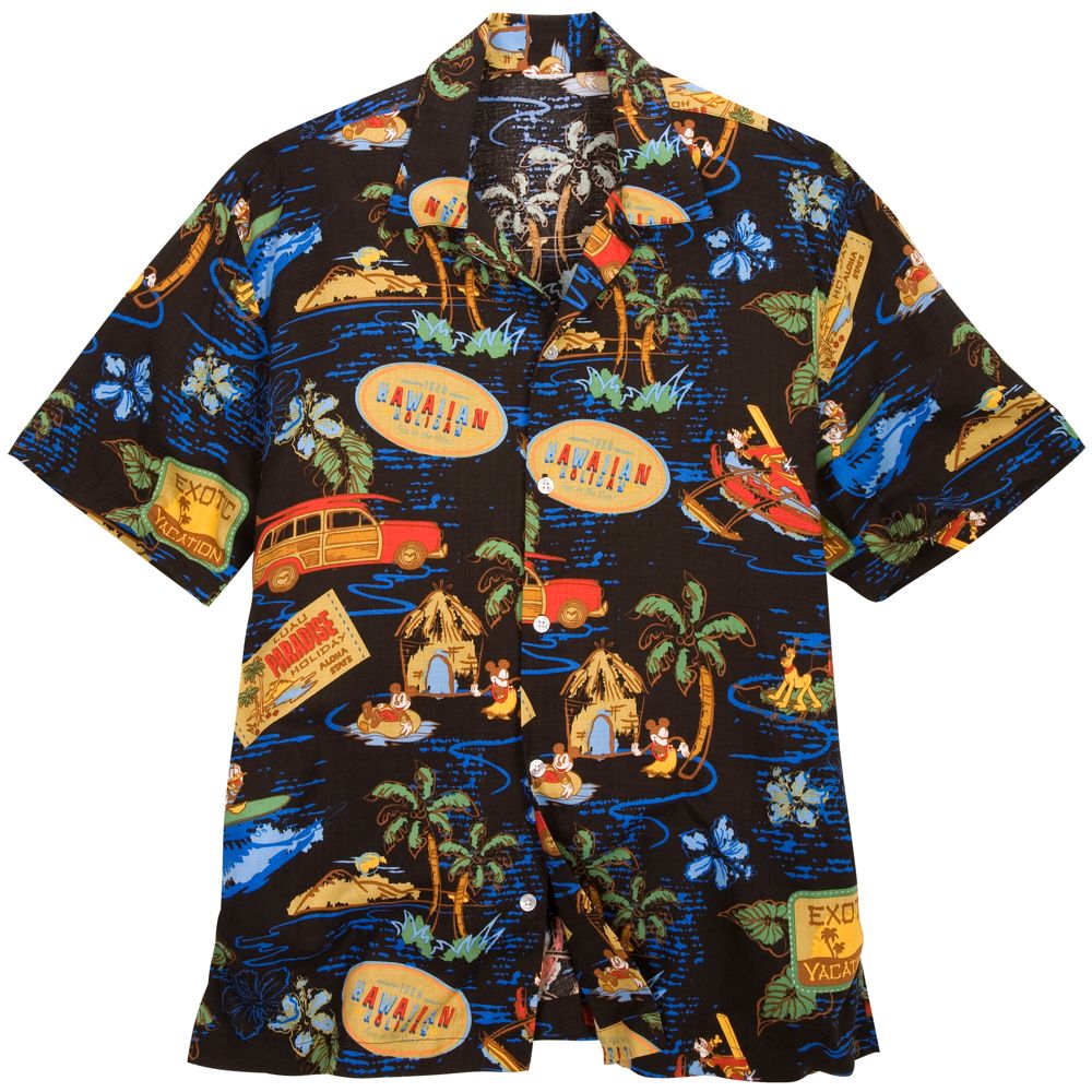 Aloha Mickey Mouse and Friends Hawaiian Shirt for Men