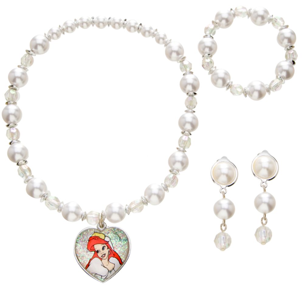 Wedding Ariel Costume Jewelry Set -- 3-Pc.
