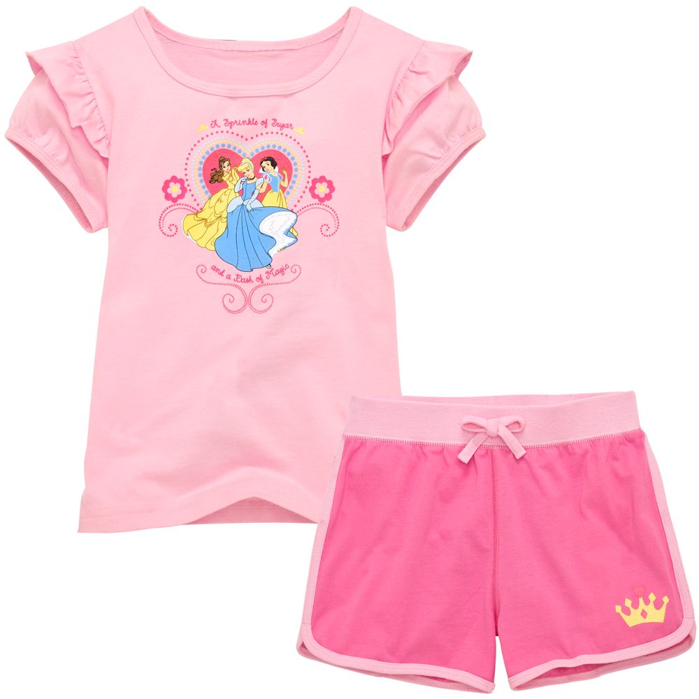 Disney Princess Tee and Shorts Set for Girls