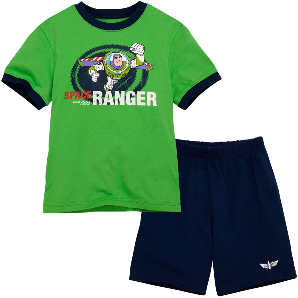 Buzz Lightyear Tee and Shorts Set for Boys