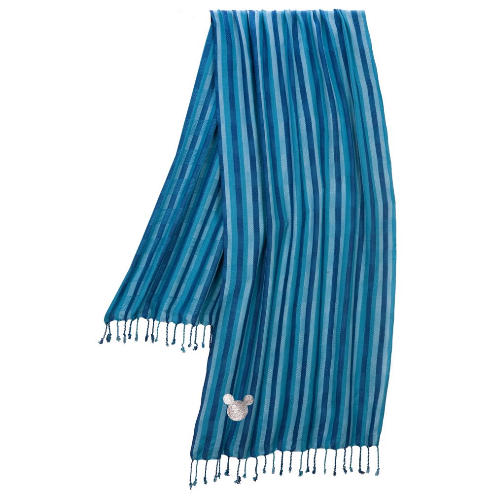 Striped Mickey Mouse Scarf for Women by World of Good