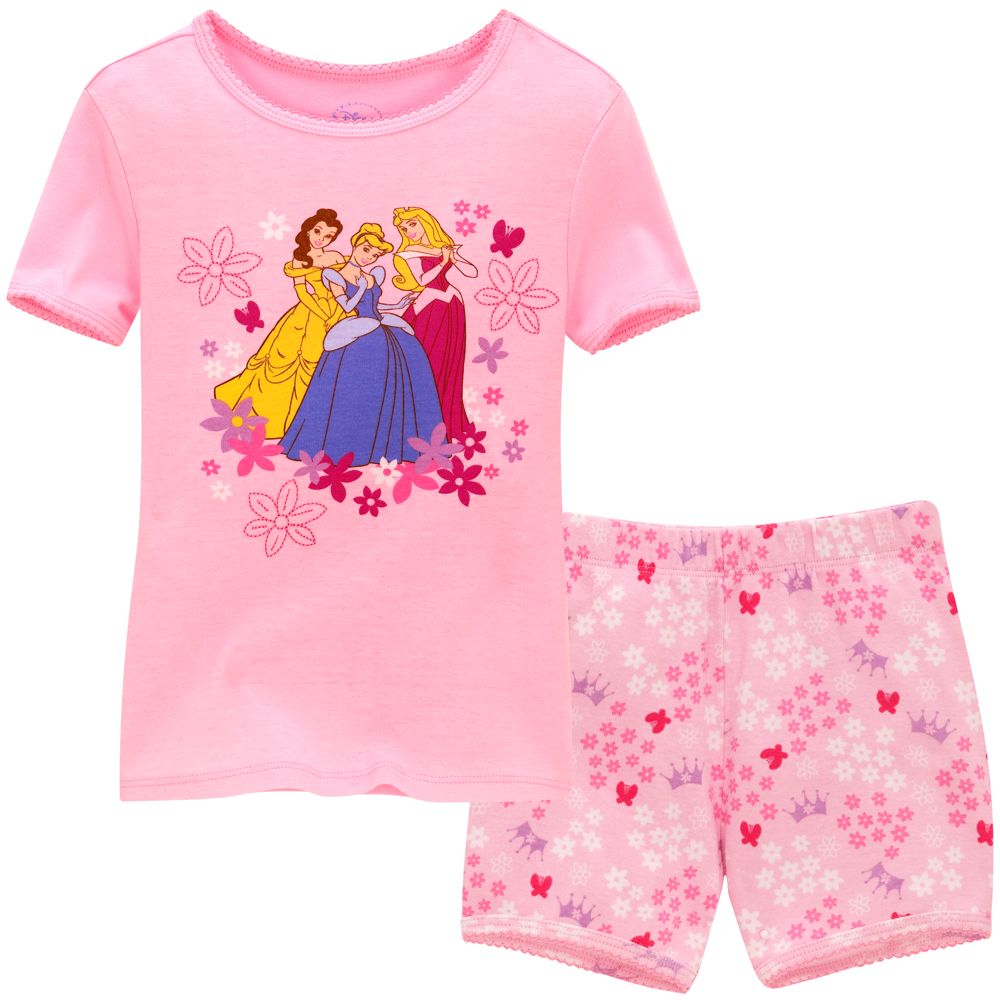 Floral Disney Princess PJ Pal for Girls