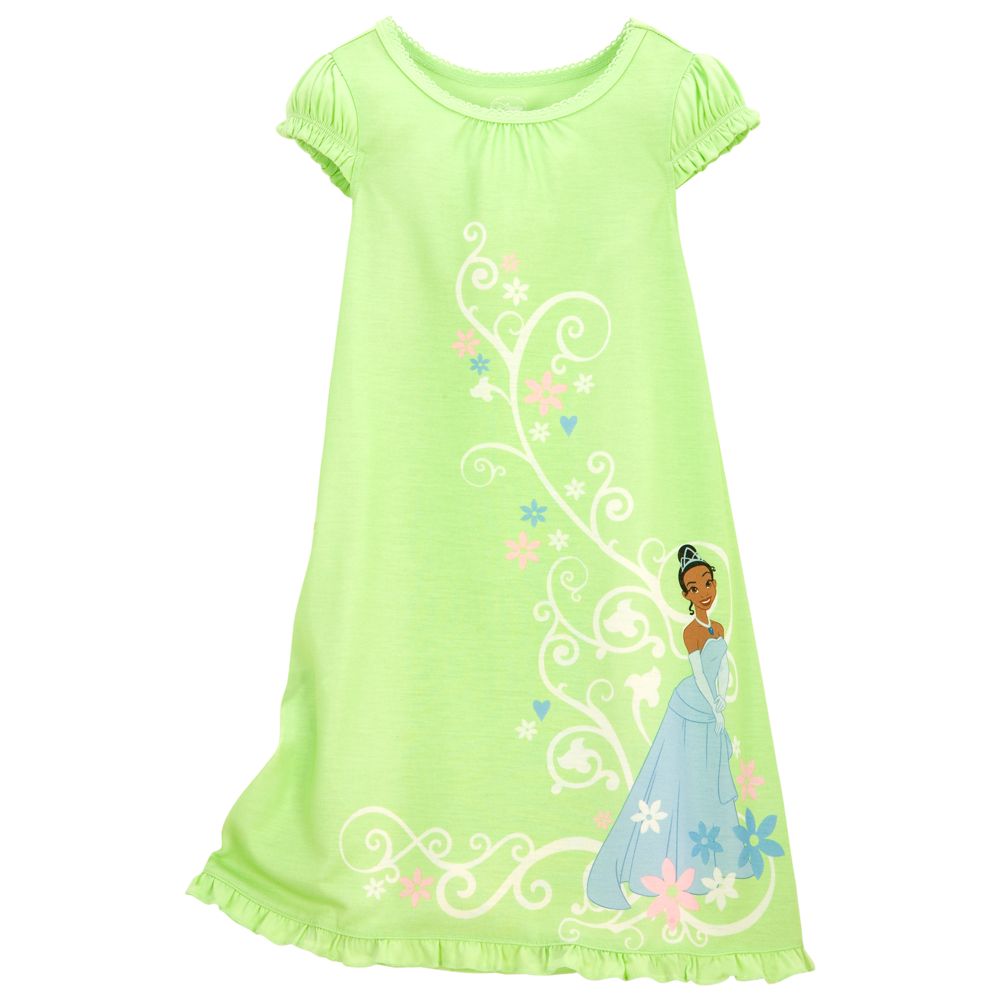 Ruffled Princess Tiana Nightshirt for Girls