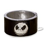 Tim Burton's The Nightmare Before Christmas Jack Skellington Crystal Cuff Bracelet