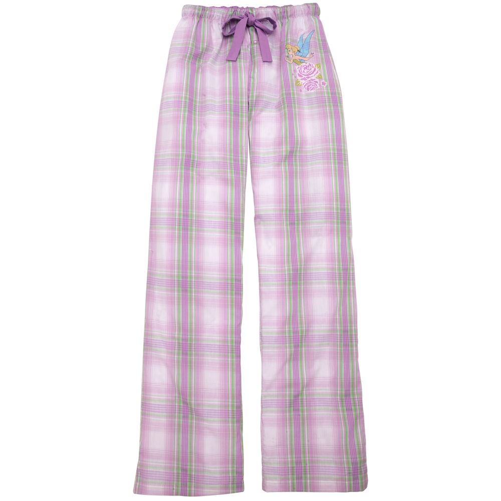 Plaid Tinker Bell Sleep Pants for Women