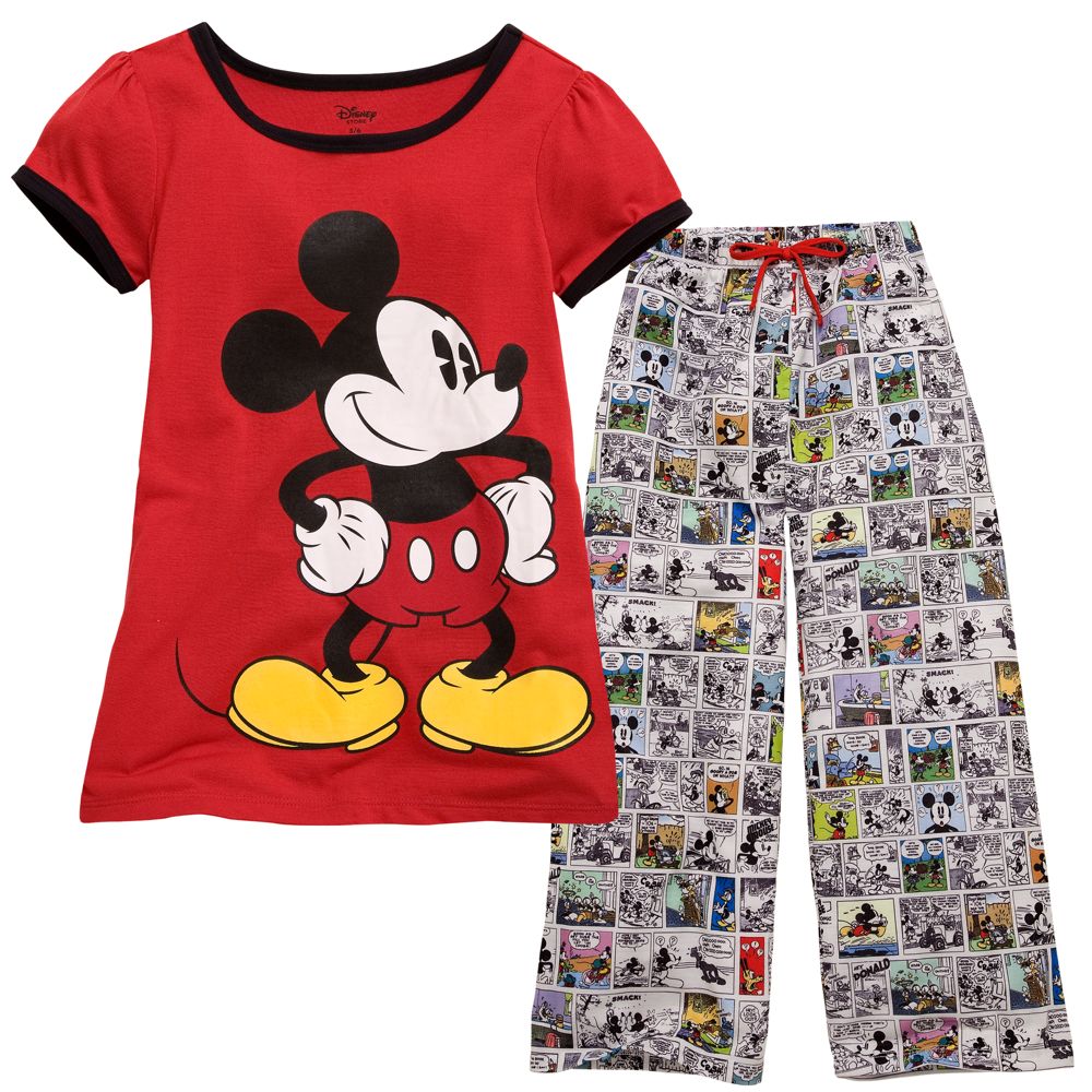Comics Mickey Mouse Pajamas for Girls