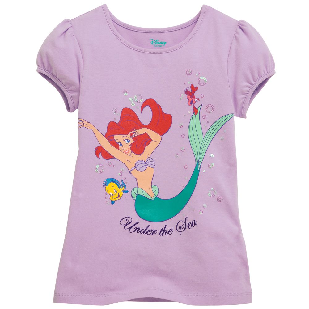 Undersea Princess Ariel Tee for Girls